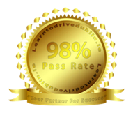 Highest Driving test Pass rate in dublin - 98%